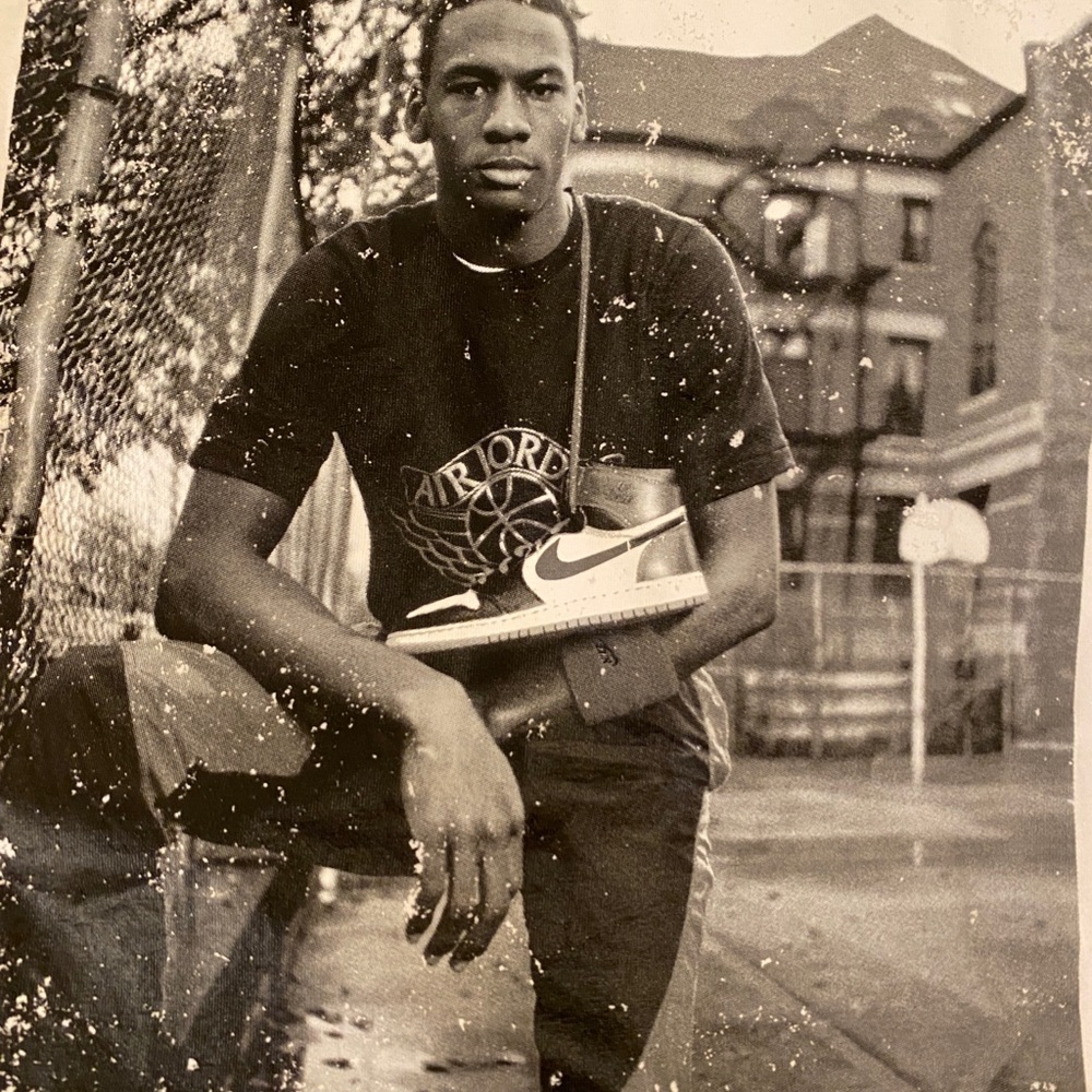 Nike Michael Jordan Photo T Shirt - Picture 2 of 7